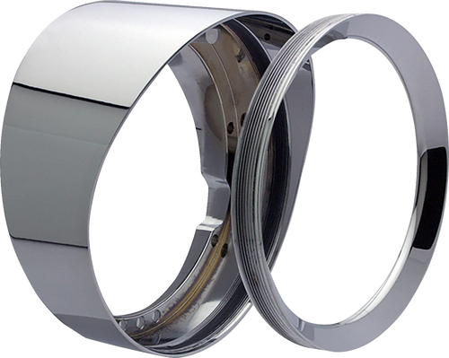 Headwinds 1-7029MCA-10 Chrome 10 degree Raked headlight bezel FL 95-24