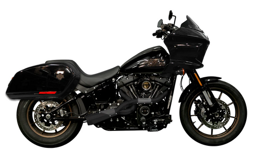 Trask Big Sexy Black 2:1 full Exhaust M8 Softail 18-25 TM-5131BK