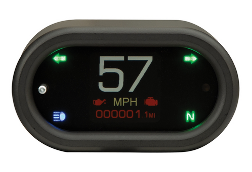 Dakota Digital MLX-5400-k Black Oval Universal Gauge kit