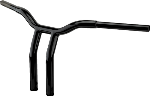 LA Choppers LA-7369-14B Black 14" Pullback Kage Fighter t-bar bars 24-25 road & street glide