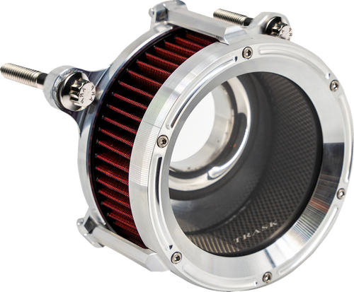 Trask TM-1024R Assault  Air Cleaner Kit Raw Billet Road & Street Glide 24-25