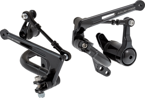 Arlen Ness 420-130 Black Mid foot Control kit brake & shift 24-25 FL FLT FLH