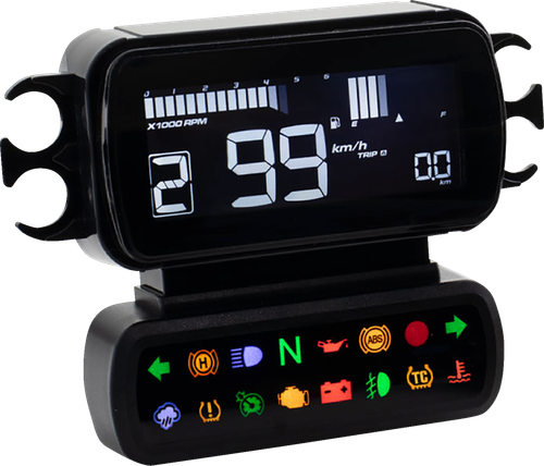 KOSO NORTH AMERICA BA080030 D2 LCD Multifunction Meter