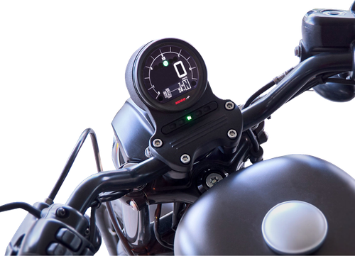 KOSO NORTH AMERICA BA077410 Multifunction Meter - Black Harley Davidson®
