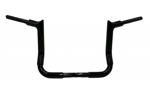 Fat Baggers 805012-B 1½" Pointed Top Handlebar- 12" Black- 14-20 Street Glide/Electra Glide Models
