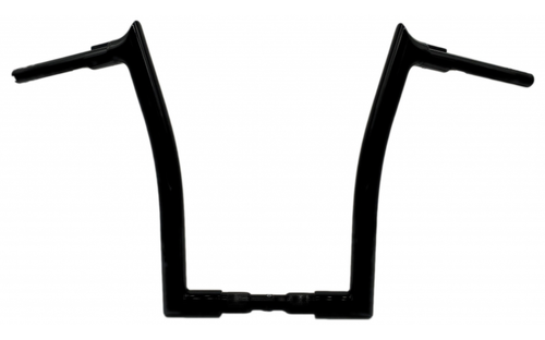 Fat Baggers 808016-B 1½" Pointed Top Handlebar- 16" Black- 18-20 Road King Models\