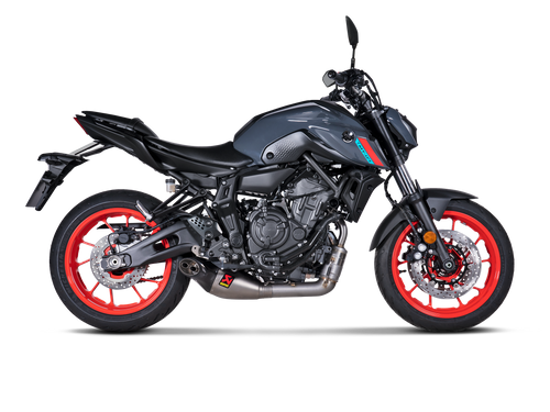 Akrapovic S-Y7R8-HEGEHT/1 Titanium Racing Full Exhaust mt07 MT-07 21-26