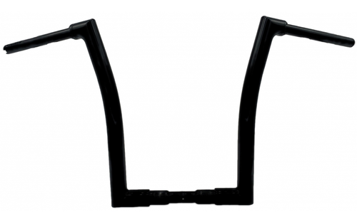 Fat Baggers 605012 1½" Flat Top Handlebar- 16" Black- 15-20 Road Glide Models