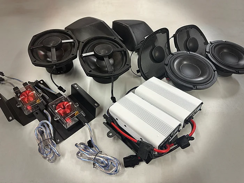 WILD BOAR AUDIO WBA RETRO 800.4RG Stage 4 Stereo kit Road Glide 15-23