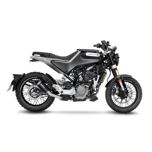 Leovince 15242Bu Black Lv-10 Slip-On Exhaust Husky Husqvarna Vitpilen Svartpilen 401 125 20-23