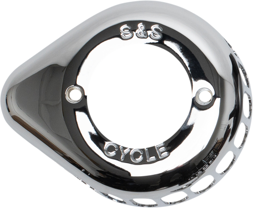 S&S CYCLE 170-0687 Air Cleaner Cover - Air Stinger Teardrop Chrome