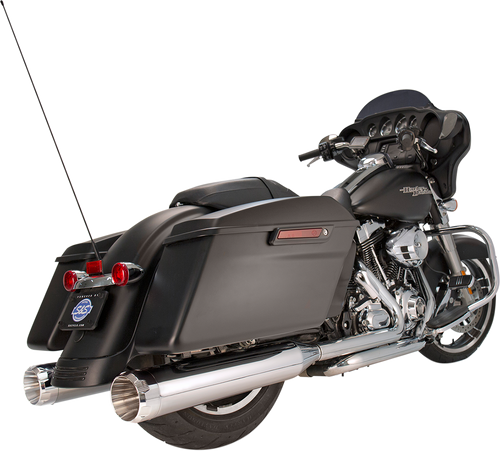 S&S CYCLE 550-0620 4-1/2" MK45 Performance Mufflers - Chrome with Chrome Thruster
