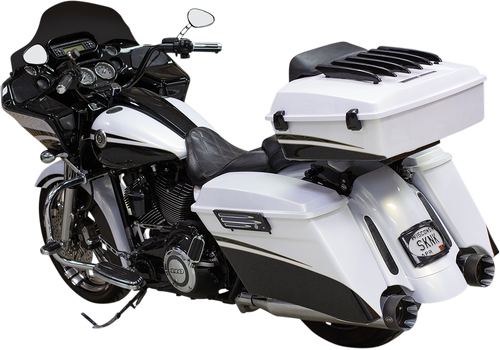 S&S CYCLE 550-0829 Shadow Muffler Kit - Chrome '09-'16 FL