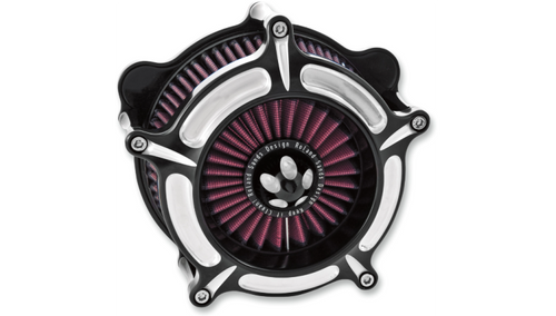 Roland Sands 0206-2037-BM Contrast Cut Turbine Air Cleaner
