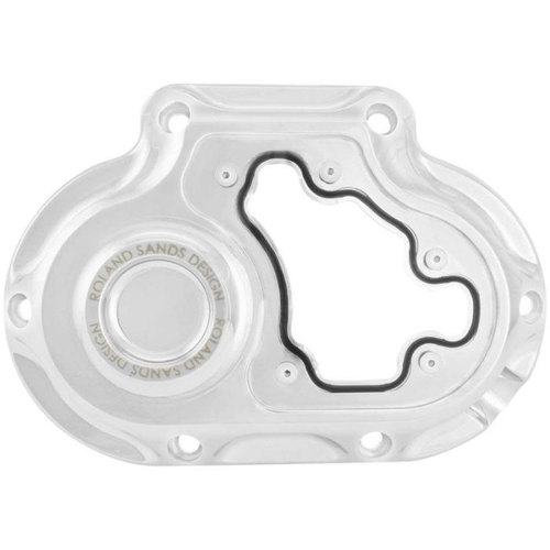 Roland Sands 0177-2074-CH Chrome Clarity 6 Speed Cable Clutch Cover Softail '18+