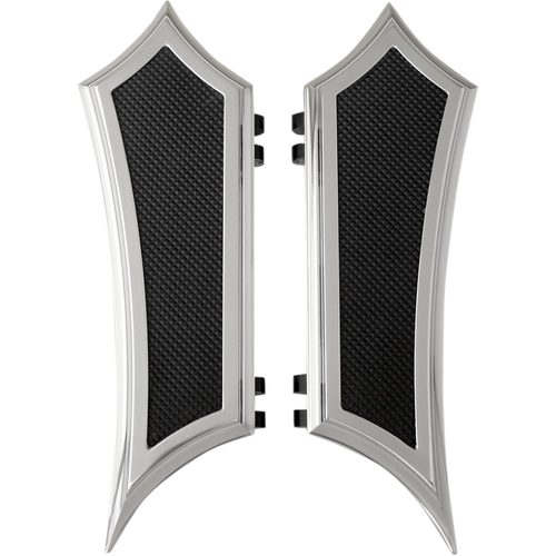 Accutronix FBF01-IC IC Instigator Extended Floorboards Driver Instigator Floorboards - Chrome