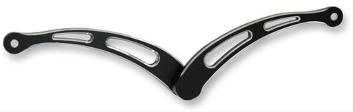 Accutronix FLHT-SN Black Anodized Extended Slotted Night Series Heel/Toe Shifter Lever