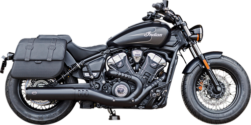 S&S CYCLE 550-1121 Grand National Slip-On Mufflers - Black 50-State