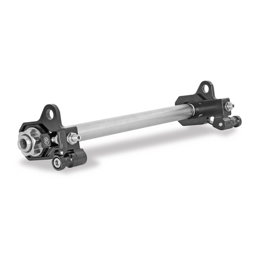 Performance Machine Black Rear Axle & Belt / Chain Adjuster Kit Harley Touring FL 09-24