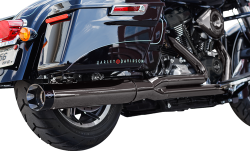 S&S CYCLE 550-1123 2-into-1 Sidewinder® Exhaust System - Lava Chrome 50-State M8