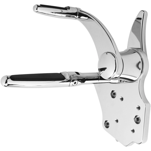 Hawg Halters FCK-F14CS-FR Forward Control '14+ flh - chrome - extended - folding rubber inlay pegs - solid lever
