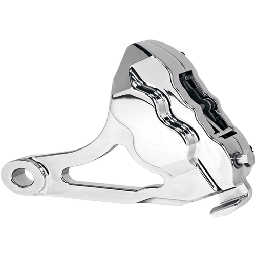 Hawg Halters RKSTCC506 4-Piston Brake Caliper 4-Piston Caliper - Rear - Chrome