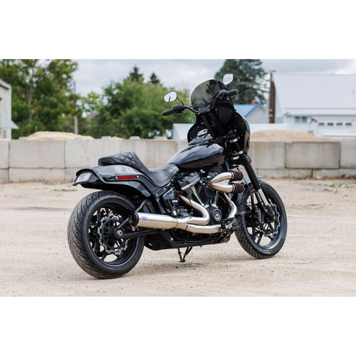 S&S 550-1103 Qualifier 49 State 2:1 Full Exhaust Softail m8 18-25