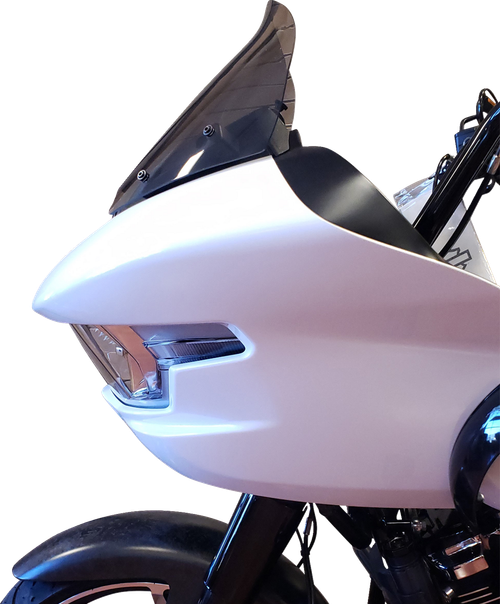 Wind Vest 57-1210 12.5" light Smoke Flip Windshield Road Glide 24-25 FLTRX FLTRXSTSE FLTRXSE CVO ST