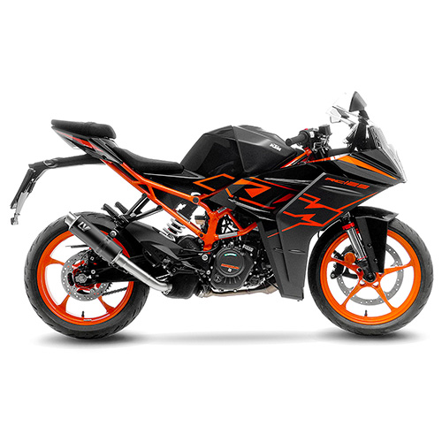 Leovince 15501BU GP CORSA BLACK EDITION for KTM RC 125 2022 - 2023