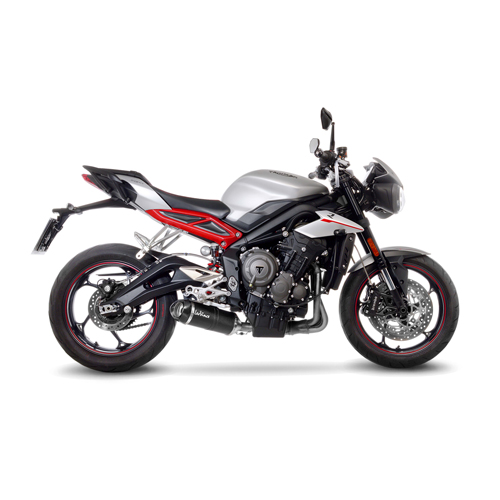 Leovince 14289EU LV ONE EVO CARBON FIBER for TRIUMPH STREET TRIPLE 765 S/SA2/R/R LRH/RS 2017 - 2019