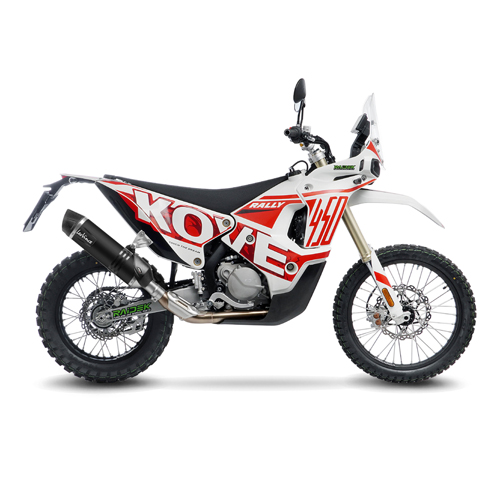 Leovince 14449EBU LV ONE EVO BLACK EDITION for KOVE 450 RALLY LOW/HIGH 2023 - 2024