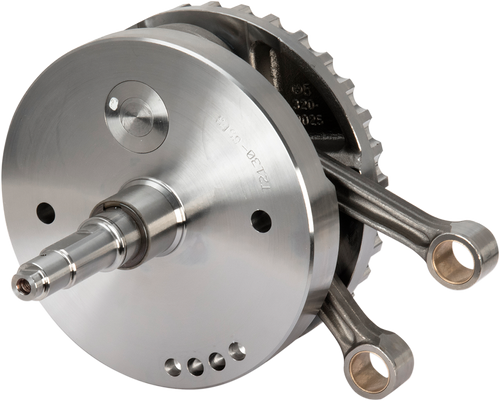 S&S CYCLE 320-0523 Replacement Flywheel Assembly - 4-5/8" w/o Sprocket Bearing Race Replacement for SE 120R 124" Motor