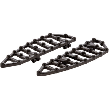 Arlen Ness 06-891 Black Billet MX Driver Floorboards