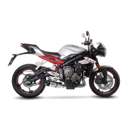 Leovince 14288EU LV ONE EVO for TRIUMPH STREET TRIPLE 765 S/SA2/R/R LRH/RS 2017 - 2019