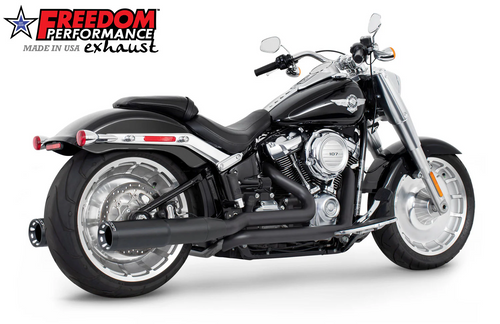 Freedom HD01319 4.5" Two-Step Black True Dual Slash Full Exhaustﾠ

Softail Breakout & Fatboy M8 18-24
