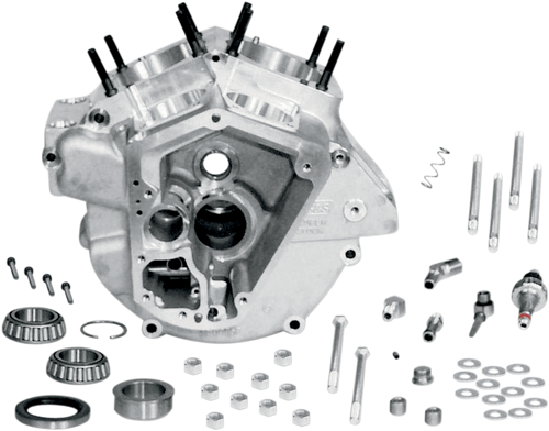 S&S CYCLE 31-0003 Super Stock® Alternator Style Engine Case - Super Stock® 3.500" Big Twin