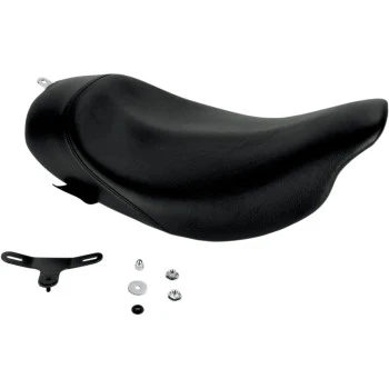 Danny Gray 21-403 Buttcrack? Solo Seat ? Smooth - Black - FLHR '08+