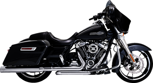 Vance 17351 Chrome Dresser Duals Exhaust Header / Collector M8 Touring