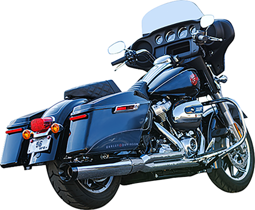 S&S CYCLE 550-0758 2-into-1 Sidewinder Exhaust System - 50-State Chrome M8 Touring