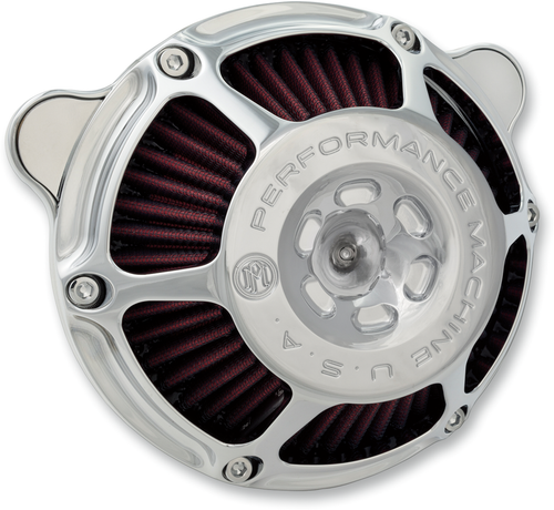 Performance Machine 0206-2164-CH Max HP Air Cleaner Kit chrome Harley Touring FL M8 24-25 23 cvo