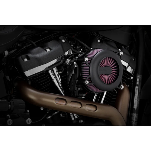 Vance & Hines 40381 VO2 Rogue Air Intake Kit - Wrinkle Black