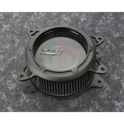 Vance & Hines 41077 Black VO2 Insight Air Cleaner M8 Harely FL & Softail 17-25