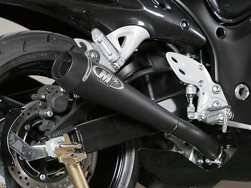 M4 SU8322 GP RETRO DRAG EXHAUST HAYABUSA 1300 08-20