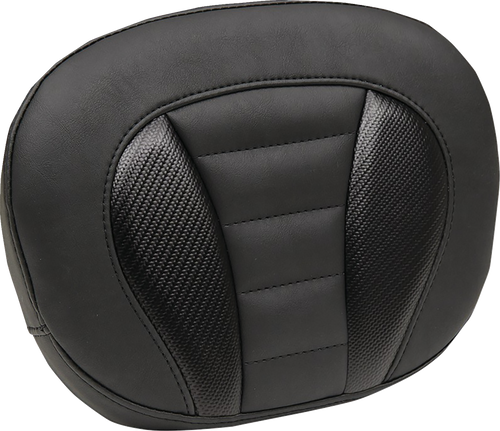 Mustang 89015 Black Deluxe Sissy Bar Pad 24-25 M8 glides