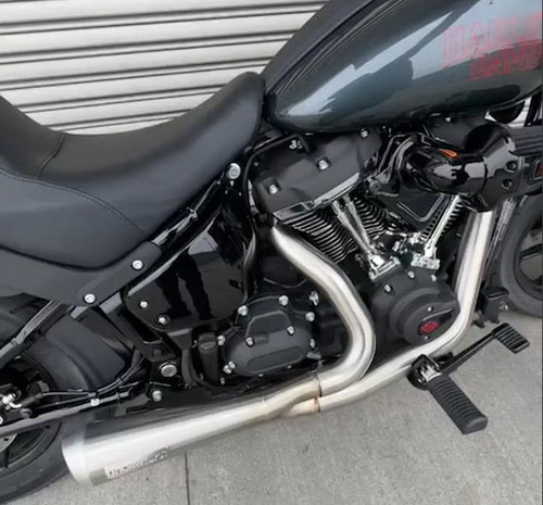 Bassani 1S79SS Stainless 2:1 Short Ripper Exhaust LowRider ST & SportGlide 25
