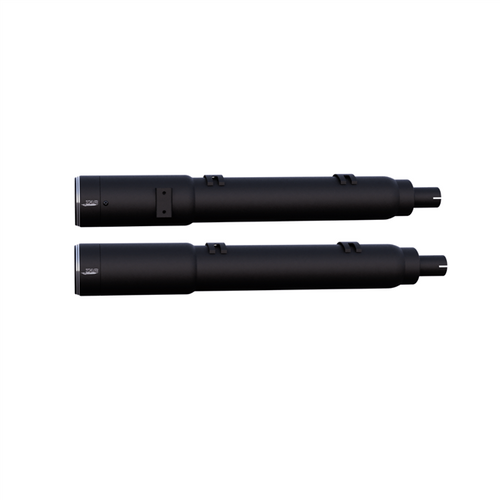 TAB Performance black 4.5 inch REDLINE Slip-on Exhaust Mufflers 211-2295-P2-P