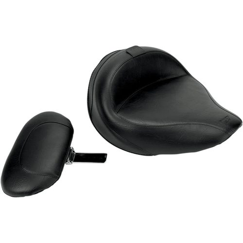 Mustang 79454 Vintage Solo Wide Touring Seat Vintage Wide Solo Seat - Driver's Backrest