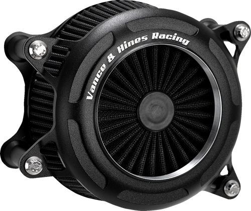 Vance & Hines Onyx Air Cleaner Kit Black Filter  24-25 FL Glides