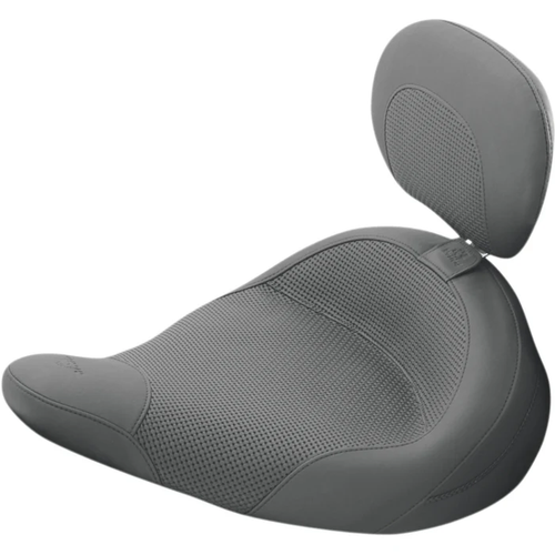 Mustang 79548 Solo Seat with Removable Driver Backrest - Police Solo Seat - Driver Backrest