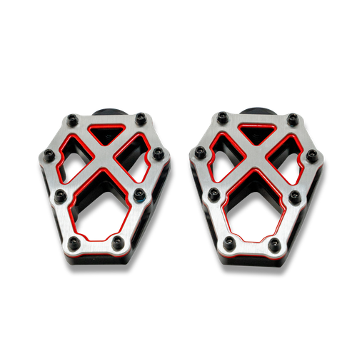 Kodlin NXL Redline Footpegs M8 Sofatil mid Control & Sporster S K73255-RL
